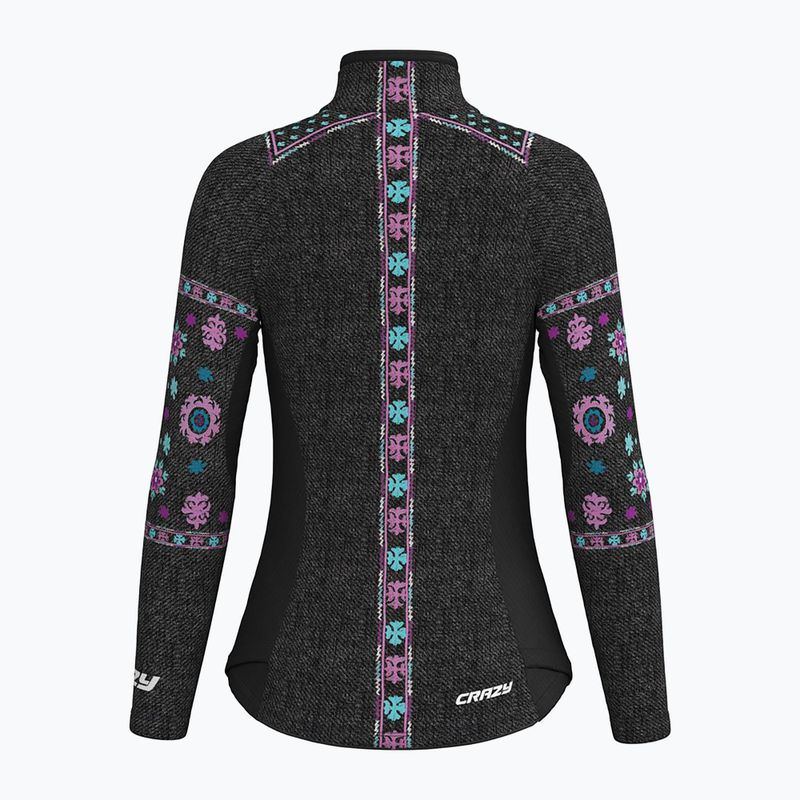 Felpa trekking donna Crazy Wonder Magic mandala 2