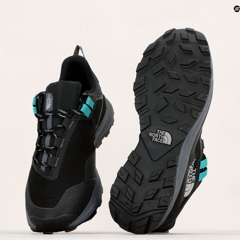Scarponi da trekking da donna The North Face Cragstone WP nero/grigio vanadese 18