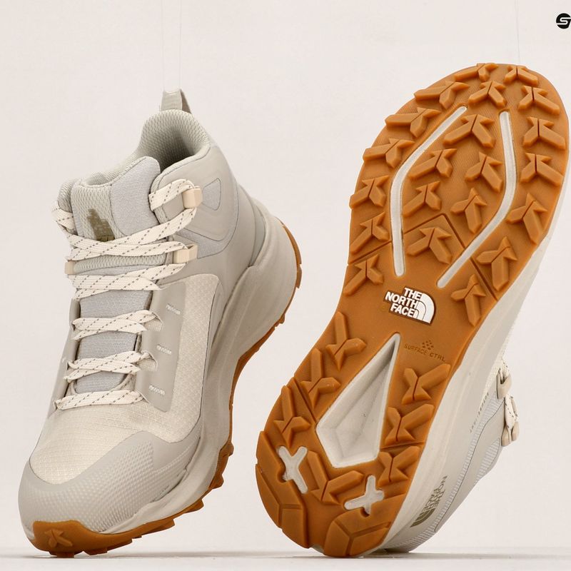 Stivali da trekking da donna The North Face Vectiv Exploris 2 Mid Futurelight sandsone/gardenia bianco 18