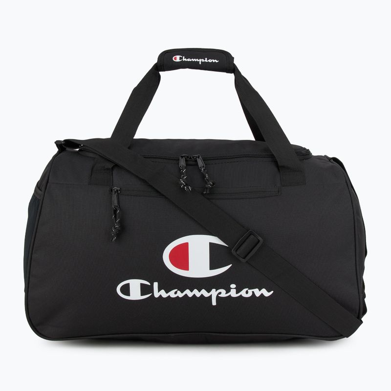 Champion Progress Duffel borsa da allenamento nera