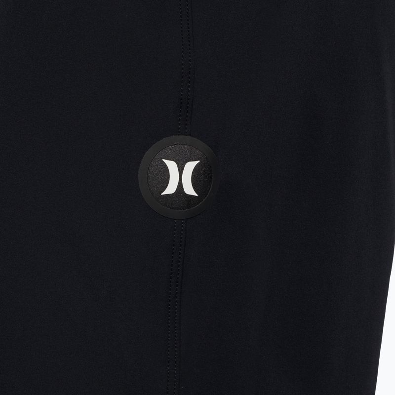 Pantaloncini da bagno Hurley Phantom Block Party Renegade 18" neri da uomo 3