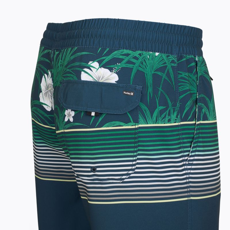 Pantaloncini da bagno Hurley Phantom Cannonball Volley 17" uomo nightshadow 4