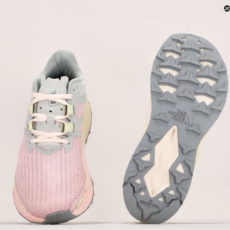 Scarpe da corsa da donna The North Face Vectiv Eminus, rosa scuro/grigio stagno 18