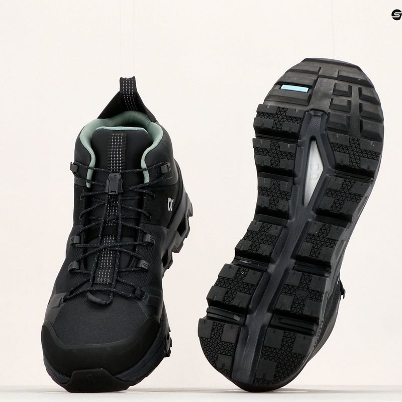 Scarpe da trekking da uomo On Running Cloudtrax Waterproof nero 19