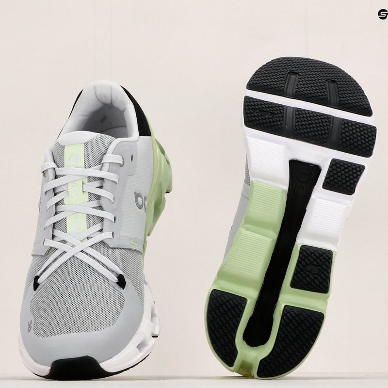 Scarpe da corsa On Cloudflyer 4 glacier/meadow da uomo 15
