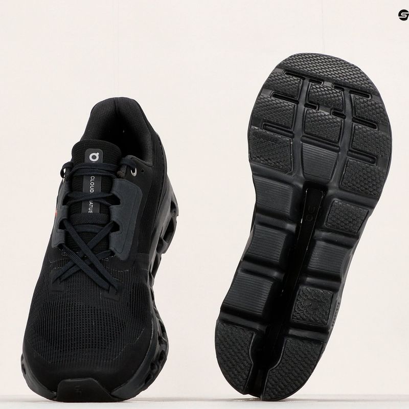 Scarpe da corsa da uomo On Running Cloudstratus nero 19