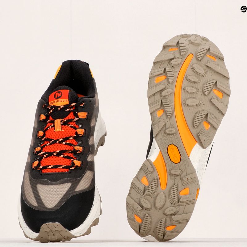 Scarpe da trekking da uomo Merrell Moab Speed GTX nero/multi 18