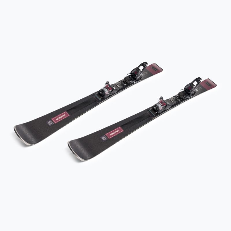 Sci da discesa da donna Salomon S/Max 10W + attacchi M11 nero 4