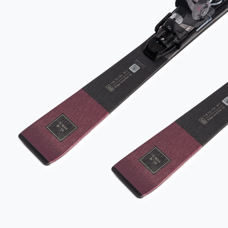 Sci da discesa da donna Salomon S/Max 10W + attacchi M11 nero 9
