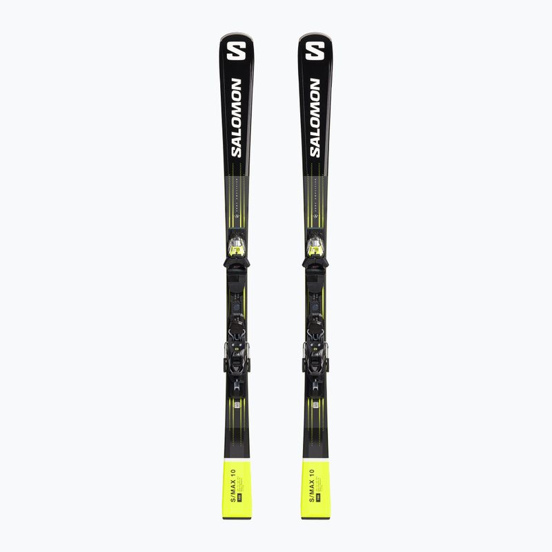 Sci da discesa Salomon S/Max 10 + attacchi M11 GW nero/giallo