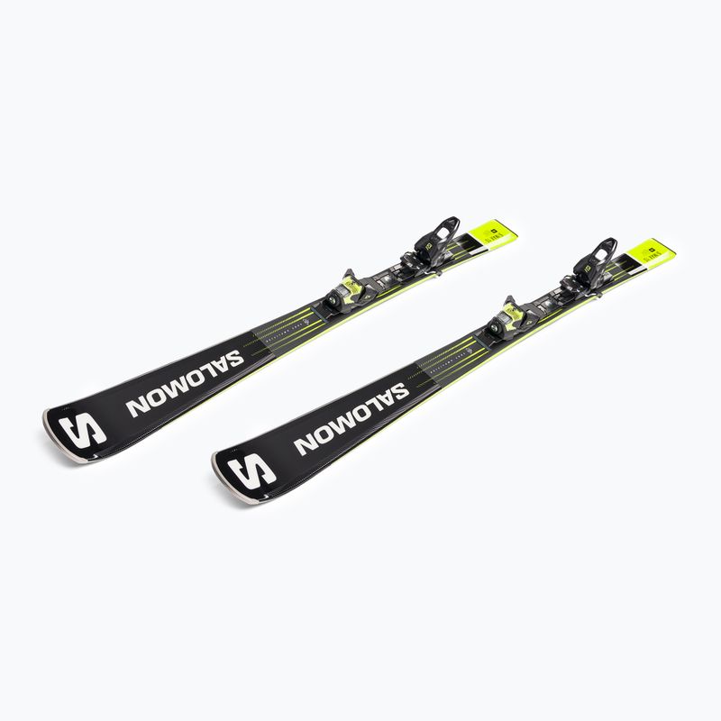Sci da discesa Salomon S/Max 10 + attacchi M11 GW nero/giallo 4