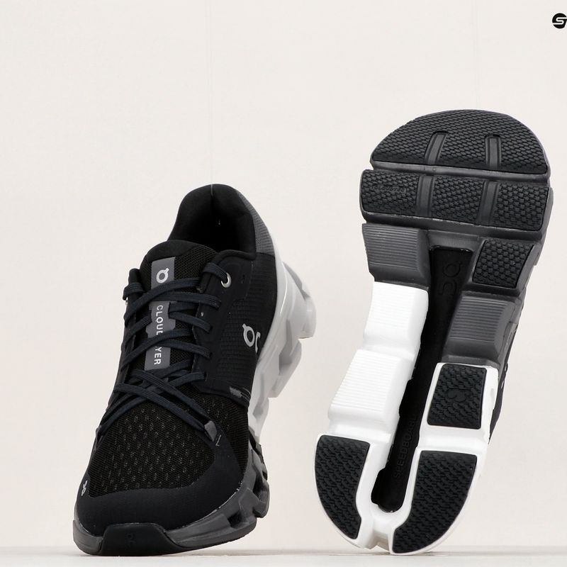 Scarpe da corsa On Running Cloudflyer 4 nero/bianco da uomo 13