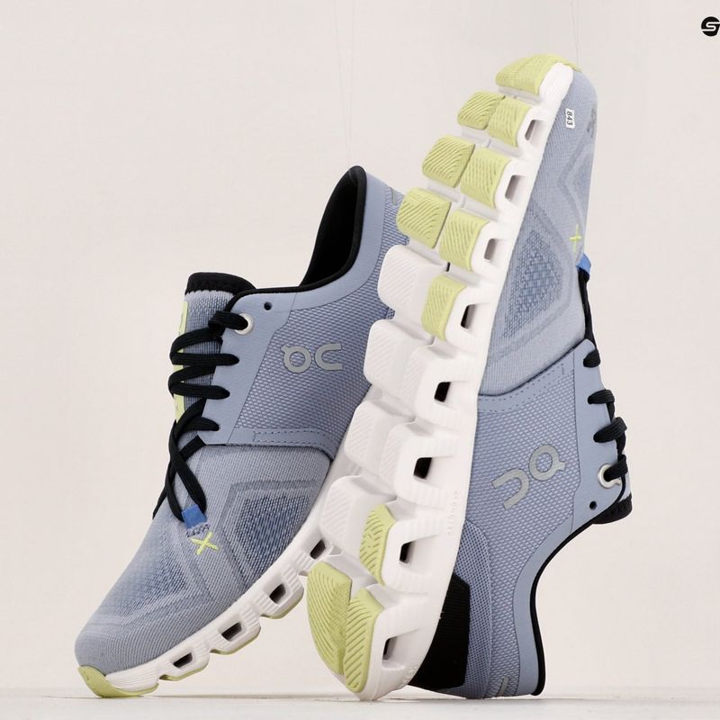 Scarpe da corsa da donna On Running Cloud X 3 nimbus/bianco 15