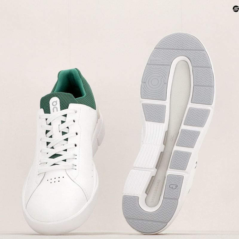 Scarpe da uomo On Running The Roger Advantage bianco/verde 19