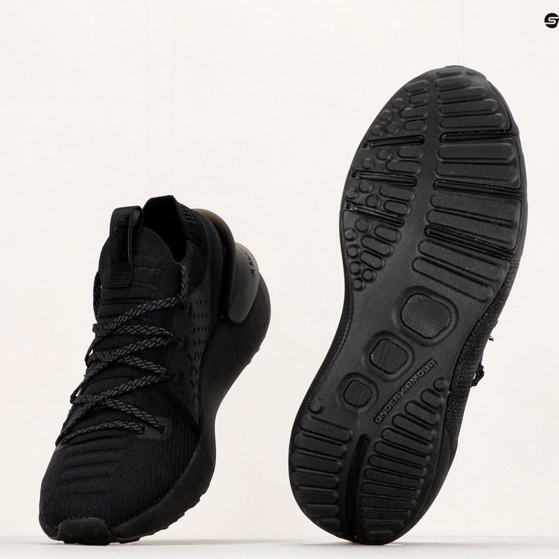 Under Armour Hovr Phantom 3 nero/nero/nero scarpe da corsa da uomo 12