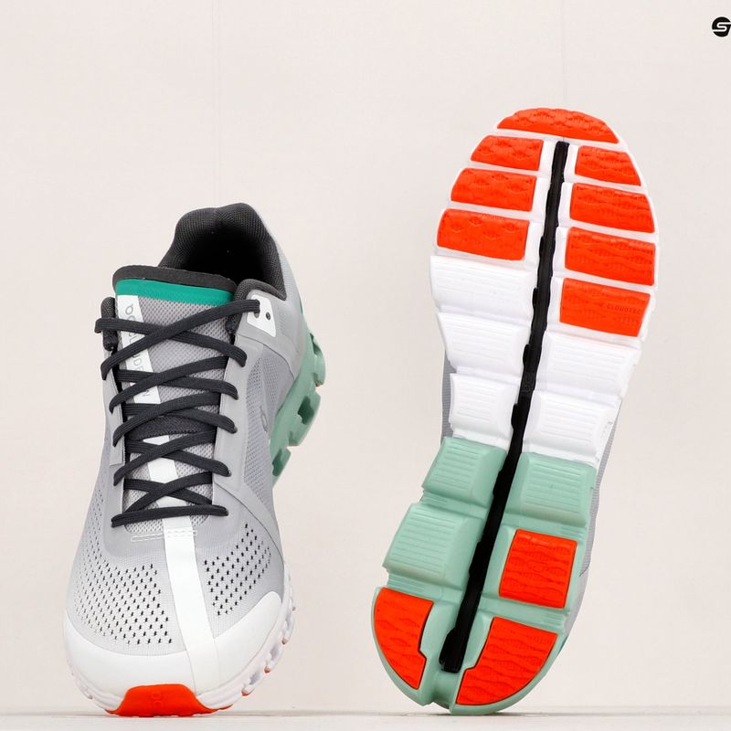 Scarpe da corsa On Cloudflow glacier/creek uomo 12