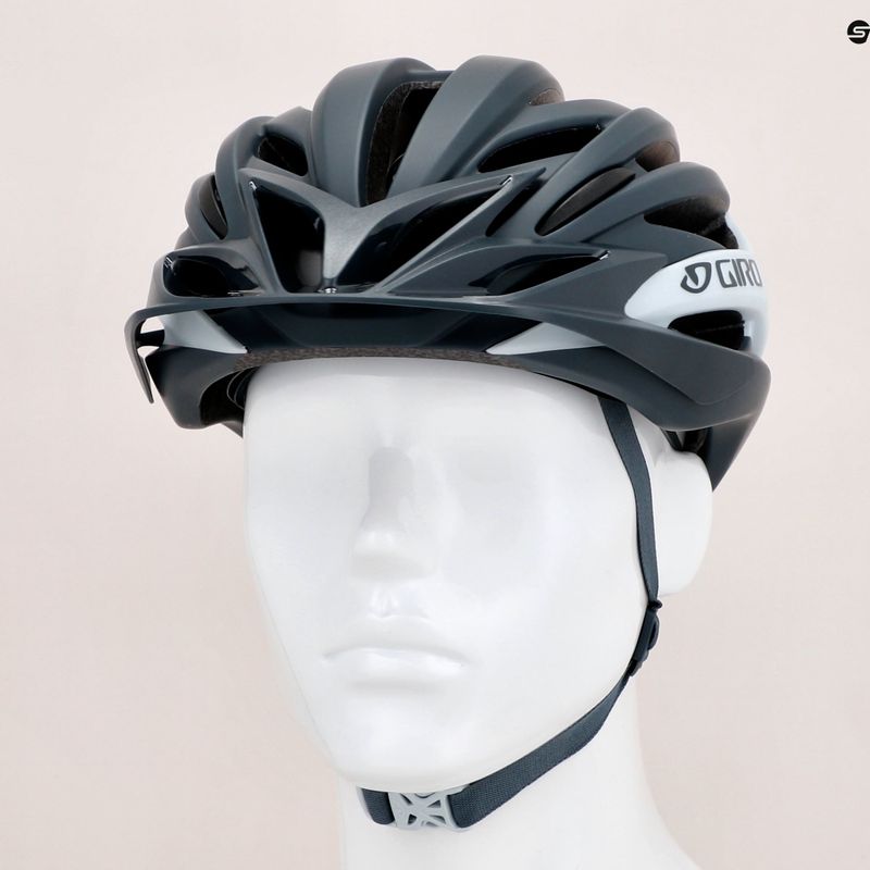 Casco da bicicletta Giro Artex Integrated MIPS grigio portaro opaco 9