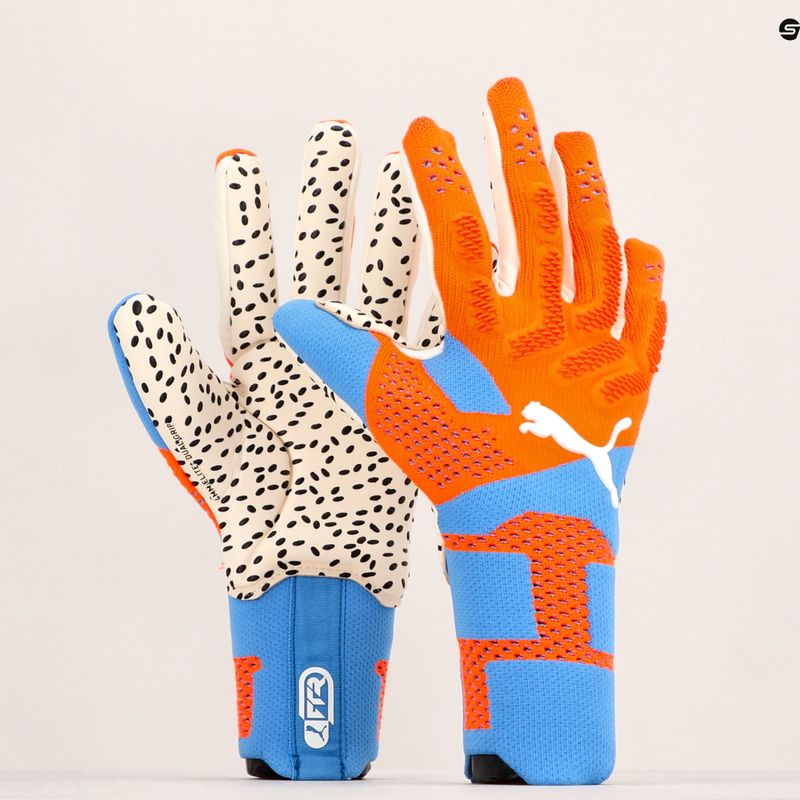 Guanti da portiere PUMA Future Ultimate NC ultra arancione/blu glimmer 6