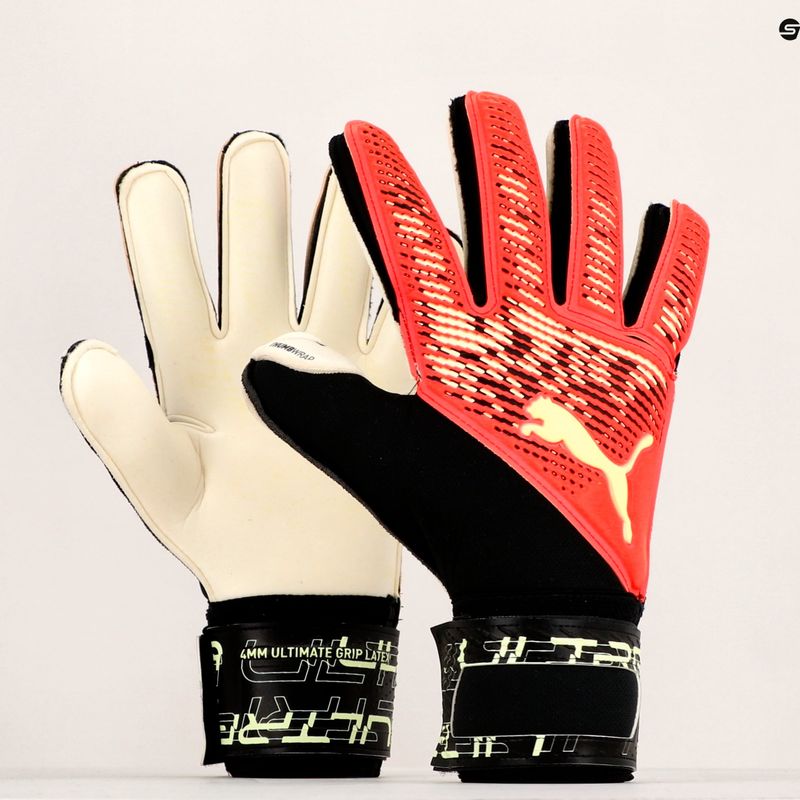 Guanto da portiere PUMA Ultra Grip 2 RC corallo acceso/luce frizzante 7