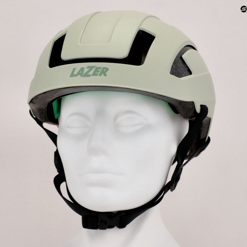 Casco da bicicletta Lazer CityZen KC verde alloro opaco 7