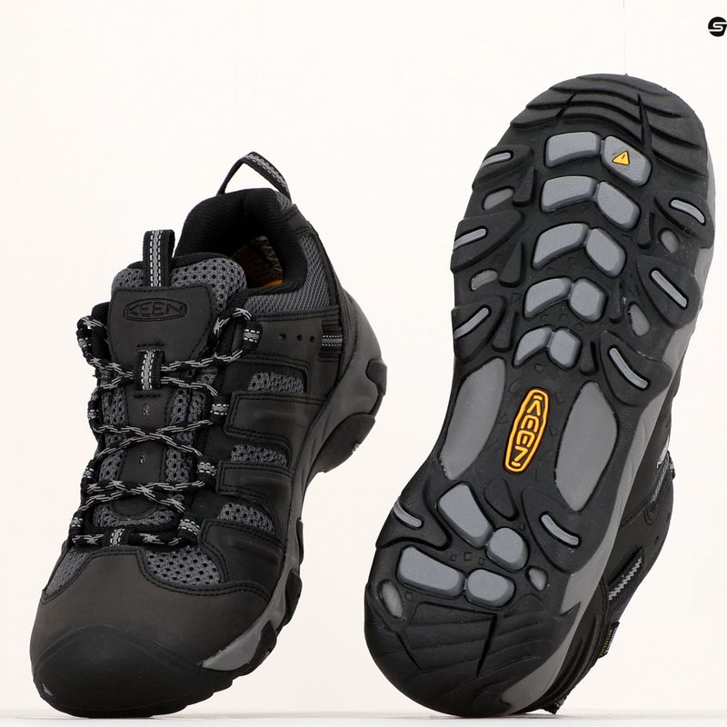 Scarponi da trekking da uomo KEEN Koven WP nero/argento 18