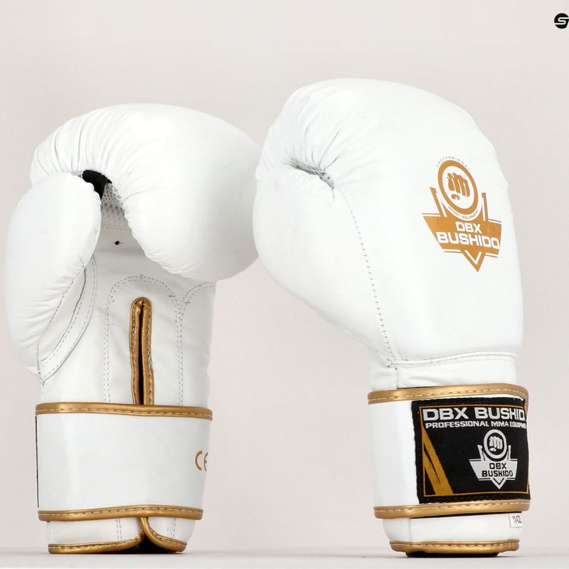Guanti da boxe DBX BUSHIDO DBD-B-2 bianco 17