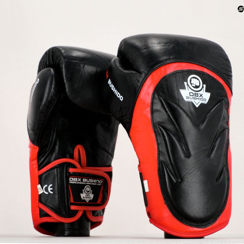 DBX BUSHIDO Guantoni da boxe con sistema di protezione del polso nero Bb4 21
