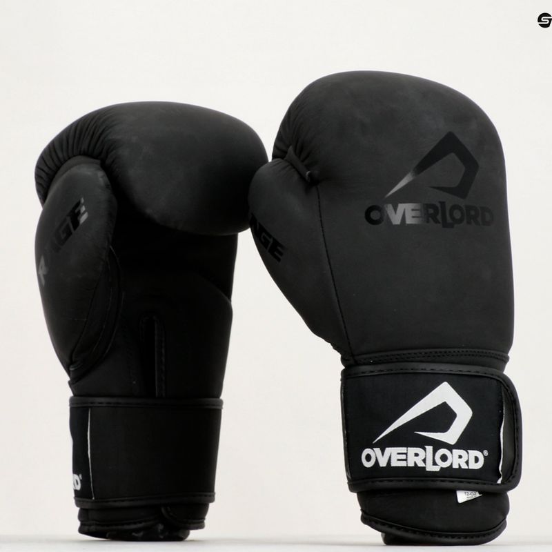 Guantoni da boxe neri Overlord Rage 7