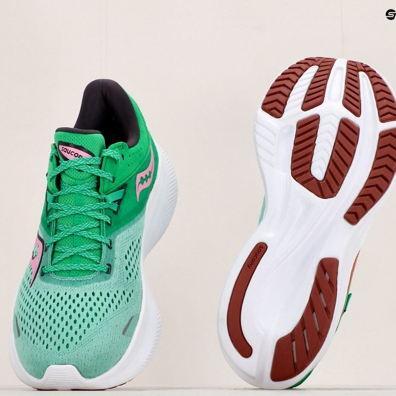 Scarpe da corsa da donna Saucony Ride 16 primavera/peonia 18