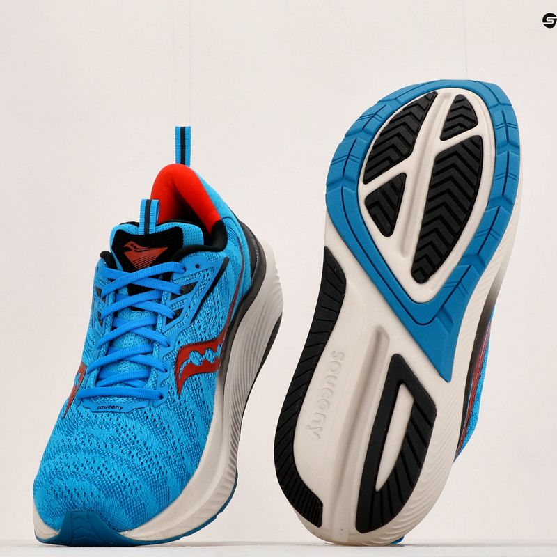 Scarpe da corsa Saucony Echelon 9 ocean/redrock uomo 15