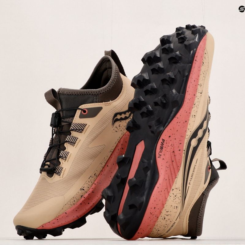 Scarpe da corsa da donna Saucony Peregrine 13 St desert/umber 17