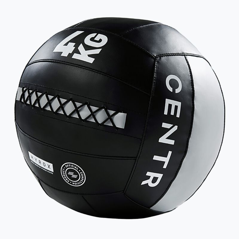 Palla medica CENTR Competition Wall Ball Centr x Hyrox 4 kg black 2