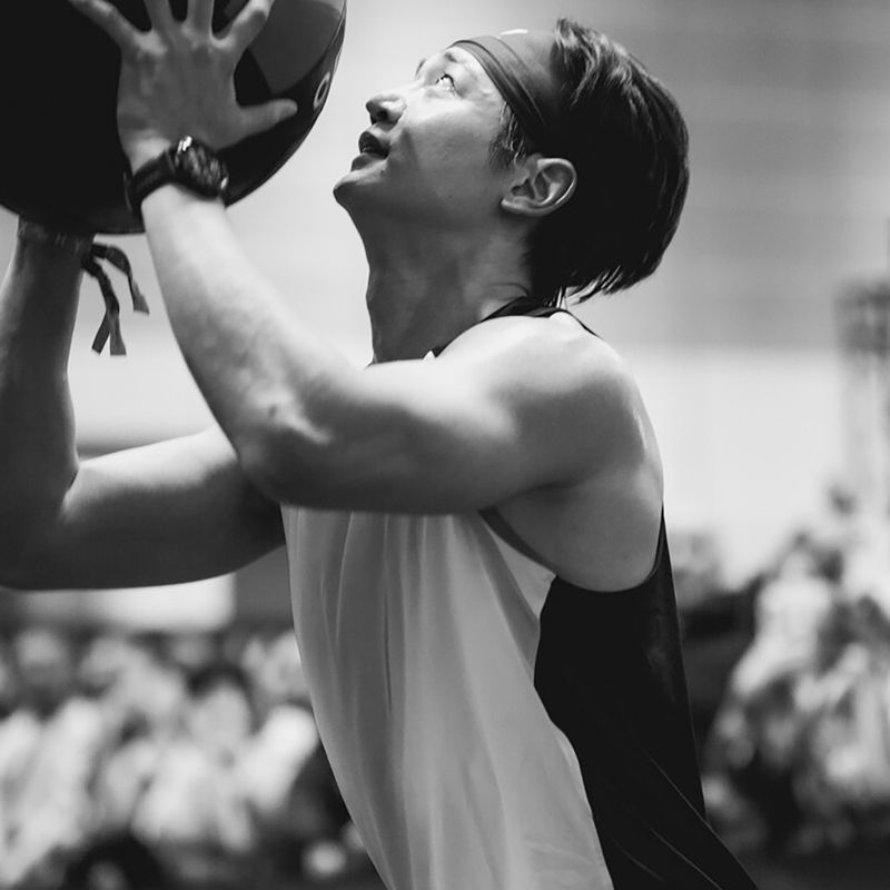 Palla medica CENTR Competition Wall Ball Centr x Hyrox 9 kg black 4