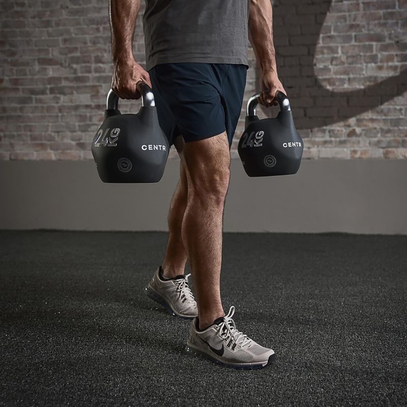 Kettlebell Centr Octo Official Hyrox Competition 8-Sided Design black 3