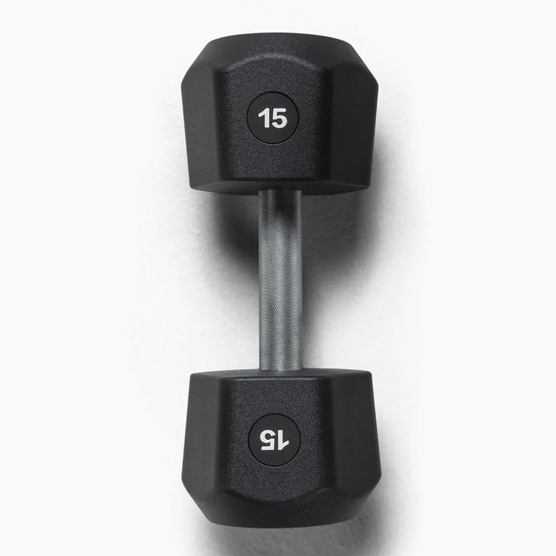 Manubrio Centr Urethane Dumbbell Centr x Hyrox 15 kg black 2