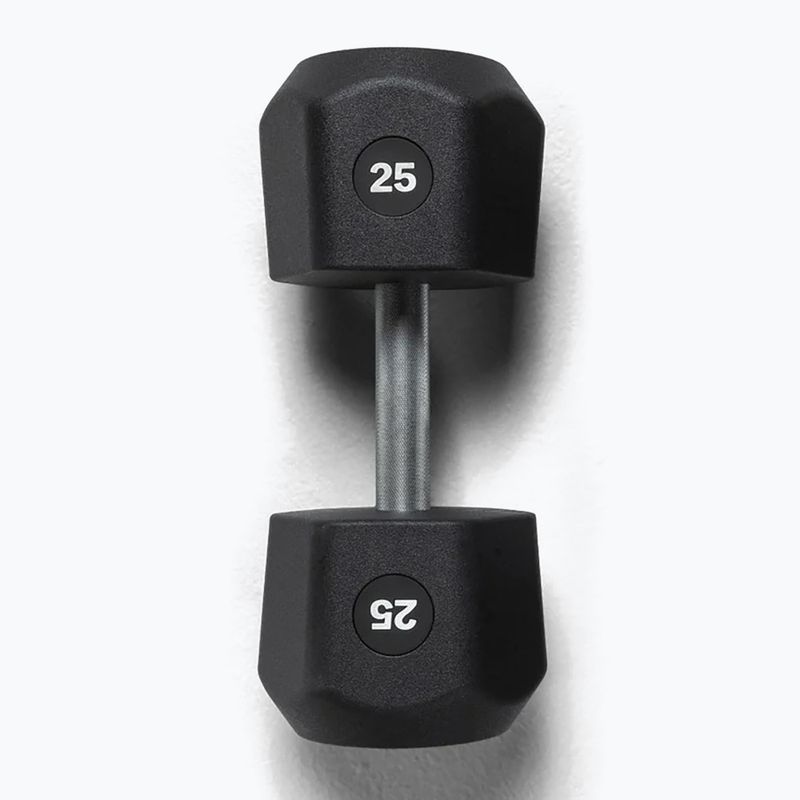 Manubrio Centr Urethane Dumbbell Centr x Hyrox 25 kg black 2