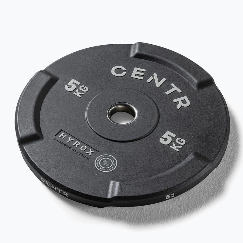 Carico bumper Centr Olimpijski Centr x Hyrox Interlocking Bumper Plate 2 pcs black 2