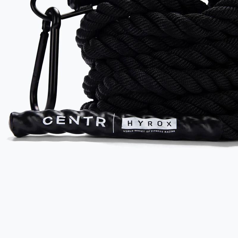 Corda da allenamento Centr Competition Battle Rope Youngstars Centr x Hyrox black 3