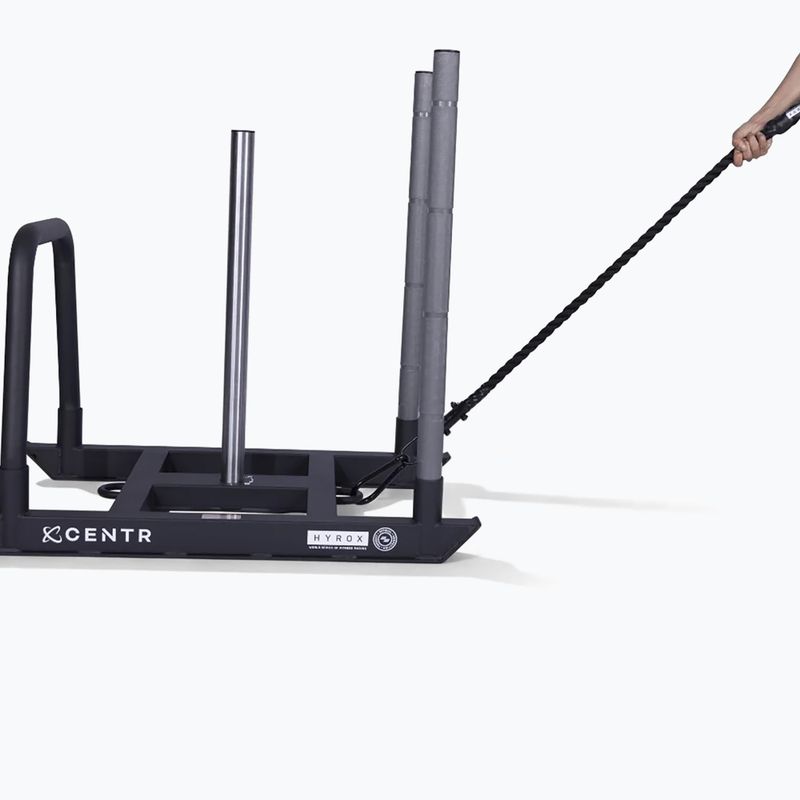 Corda da allenamento Centr Competition Pull Rope Youngstars Centr x Hyrox black 6