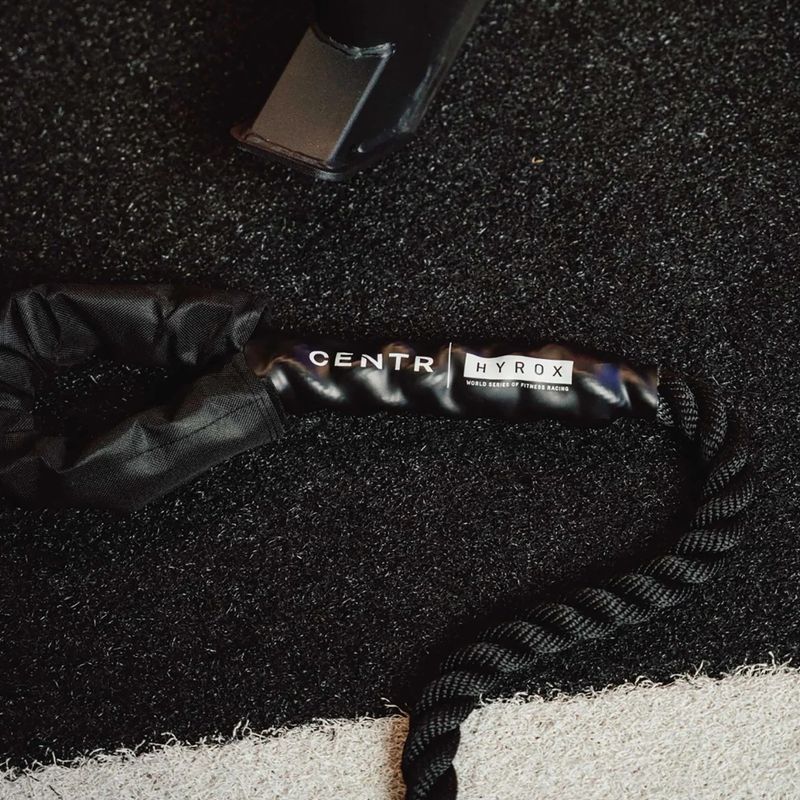 Corda da allenamento Centr Competition Pull Rope Youngstars Centr x Hyrox black 8
