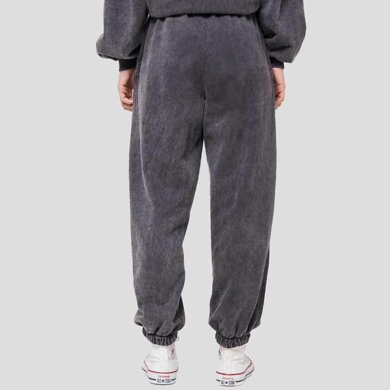 Pantaloni donna Kaotiko Washed Detroit nero 3