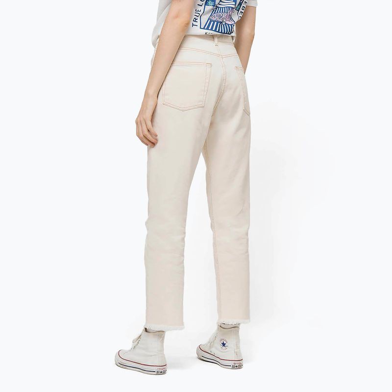 Pantaloni da donna Kaotiko Cropped Straight nature 3