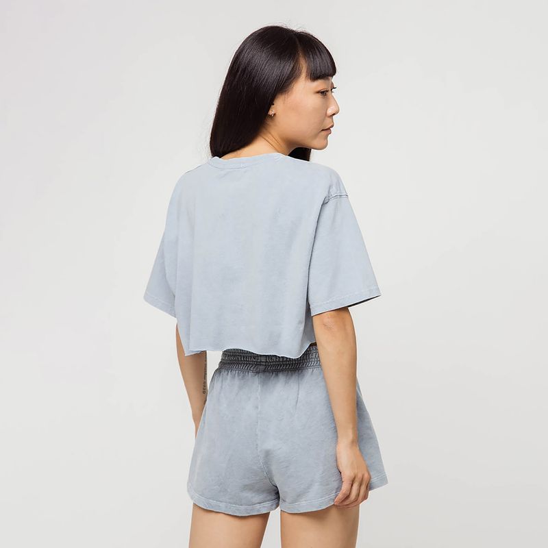 Maglietta da donna Kaotiko in acciaio lavato 2