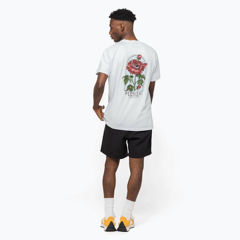 T-shirt da uomo Kaotiko Washed Hypnotic Garden 2