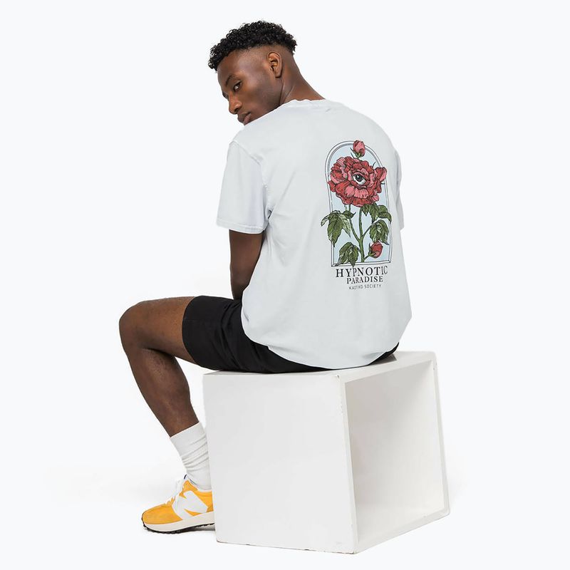 T-shirt da uomo Kaotiko Washed Hypnotic Garden 3