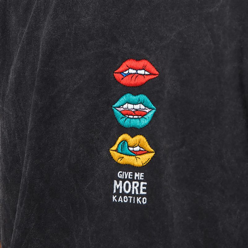 T-shirt da uomo Kaotiko Mouth Colors 6