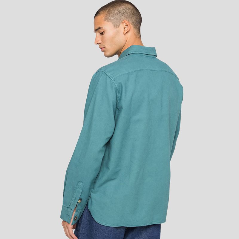 Camicia Kaotiko Bruno jade da uomo 2