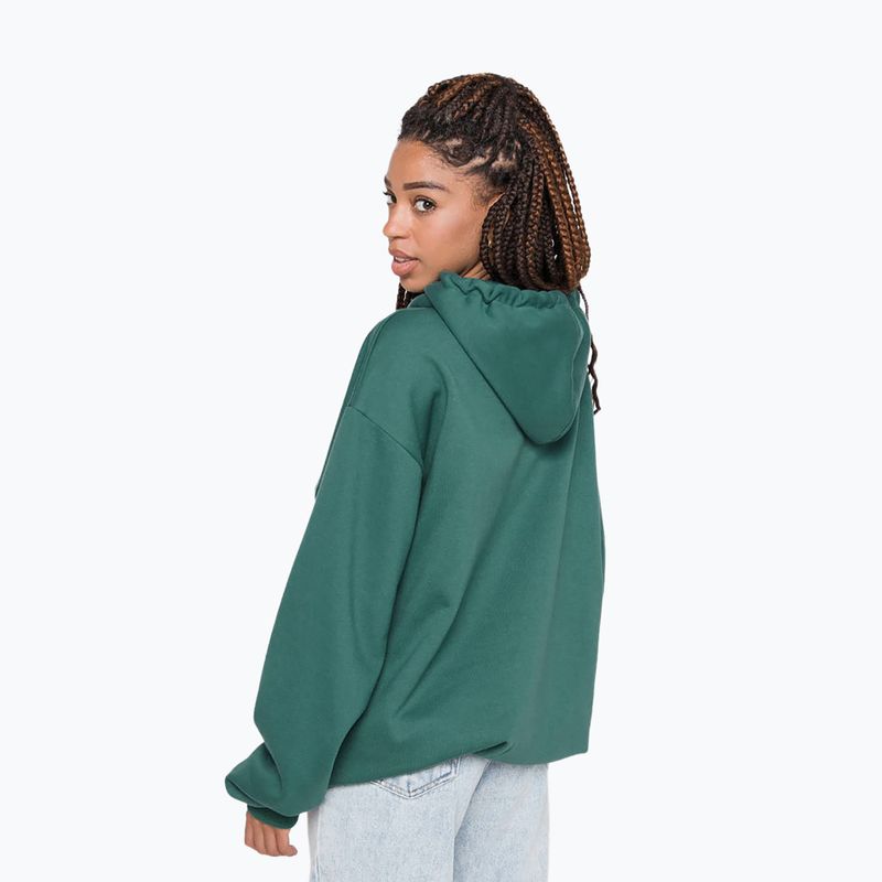 Felpa donna Kaotiko C'est la vie Hoodie jade 2