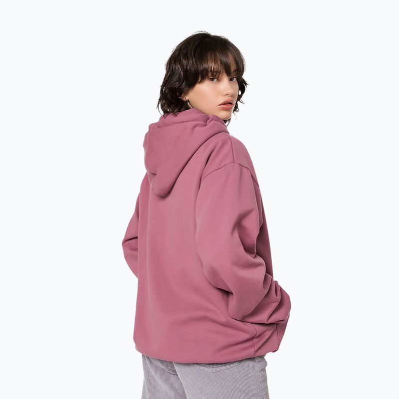 Felpa donna Kaotiko C'est la vie Hoodie cherry 2