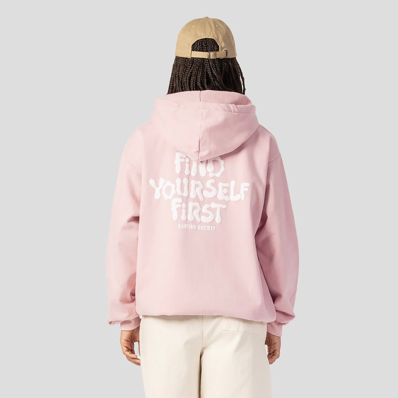 Kaotiko felpa donna Find Yourself pantera rosa 2